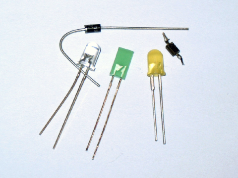 lot de diodes à jonction et diodes LED