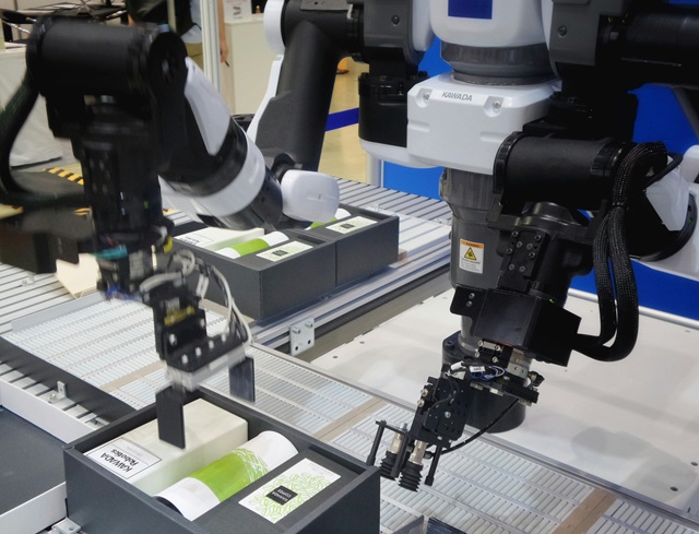 Un robot industriel