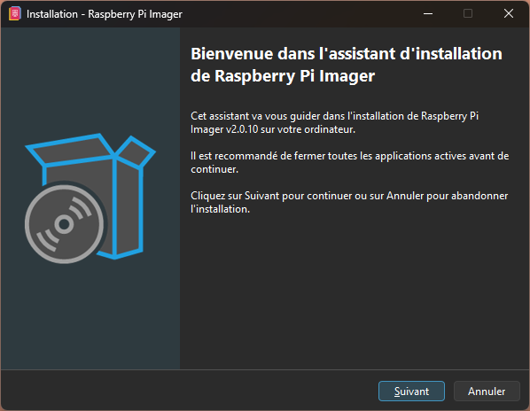 Raspberry Pi : Bienvenue dans le module d’installation