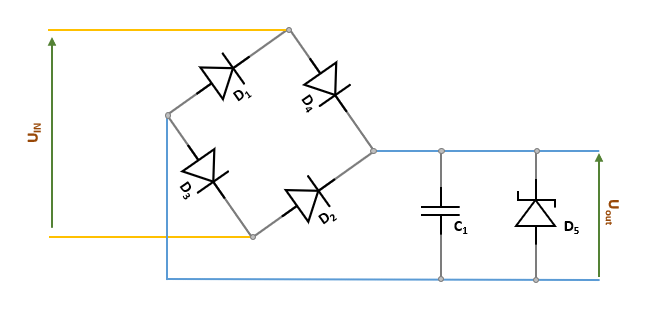 Schéma convertisseur AC-DC