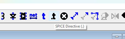 Ajouter une directive SPICE sous Ltspice (menu rapide projet)